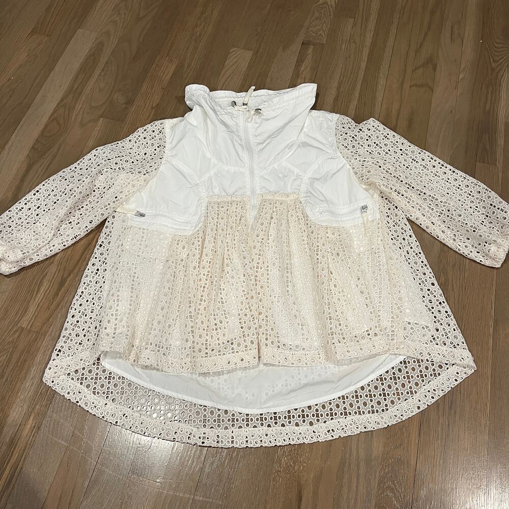 Anthropologie Hei Hei White Jacket in Size Medium
